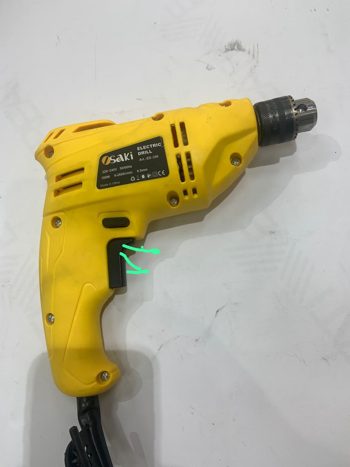 دريل اوساكي 6.5 مم 350 واط